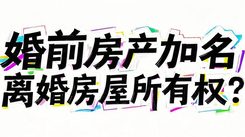 婚前房产加名.webp