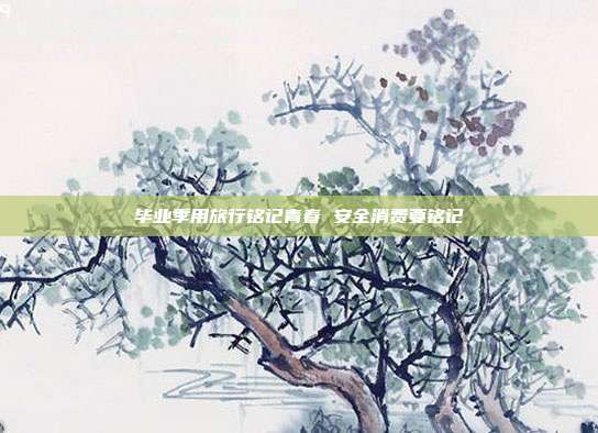 毕业季用旅行铭记青春 安全消费要铭记
