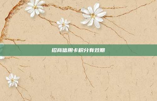 招商信用卡积分有效期