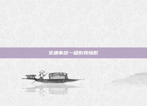 交通事故一级伤残情形